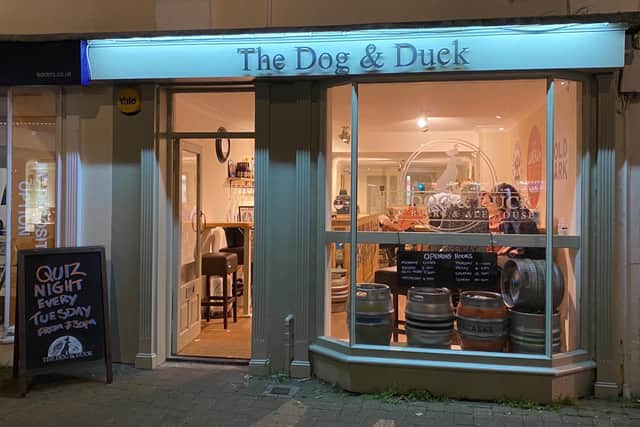 The Dog and Duck in High Street, Bognor Regis