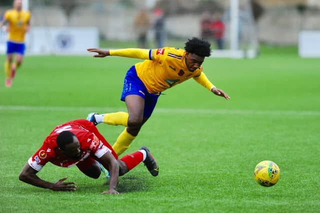 Lancing's Ismaila Diallo / Picture: Stephen Goodger