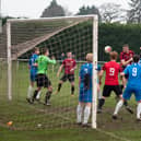 Billingshurst score their first goal at Storrington