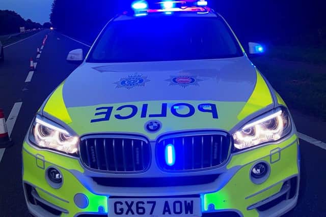 Sussex Police made 257 arrests during the drink and drug-driving campaign from December 1 last year to January 1 this year. Pic: Sussex Roads Policing Unit. YG2QIN5ZpXLbGhrV-qcN