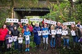 Campaigners earlier this year