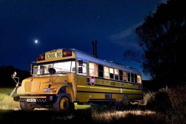 SKOOLIE STAYS. Photo by Visit Eastbourne. SUS-220118-102356001