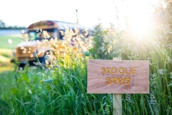 SKOOLIE STAYS. Photo by Visit Eastbourne. SUS-220118-102426001