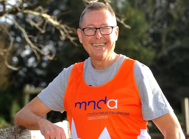 Rick Colley is set to walk at least 33,000 steps every day in March (more than a million in total) to help raise money for the MND Association. Picture: Steve Robards, SR2201181.