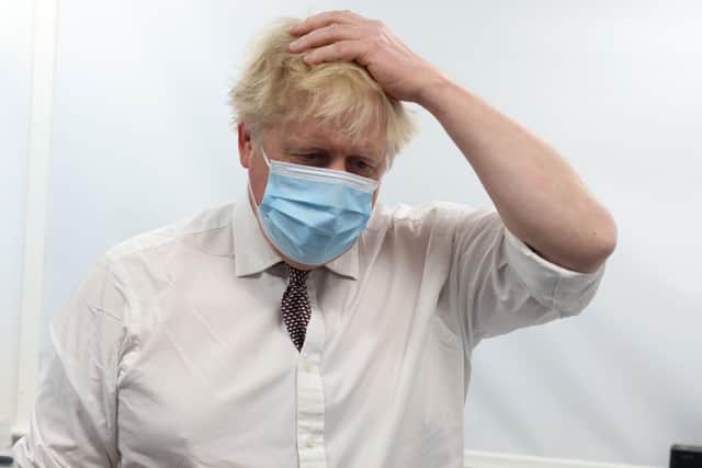 Boris Johnson is facing calls from within his own party to resign (Photo by Ian Vogler - WPA Pool/Getty Images) #