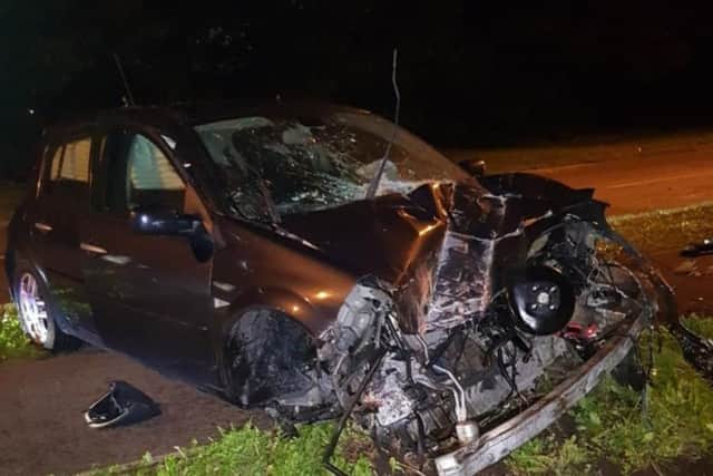 Sussex Police said drink and drug-driver David Head caused life-threatening injuries to his passenger in a crash in Crawley on August 29, 2020.