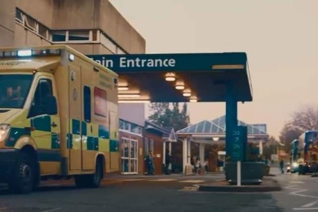 Eastbourne hospital travel campaign