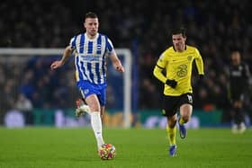 Brighton defender Adam Webster impressed against Chelsea on Tuesday night