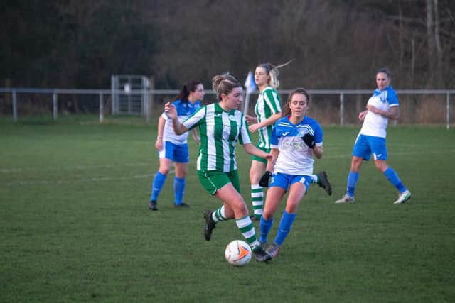 Chi City Women in action at Eversley / Picture: Neil Holmes