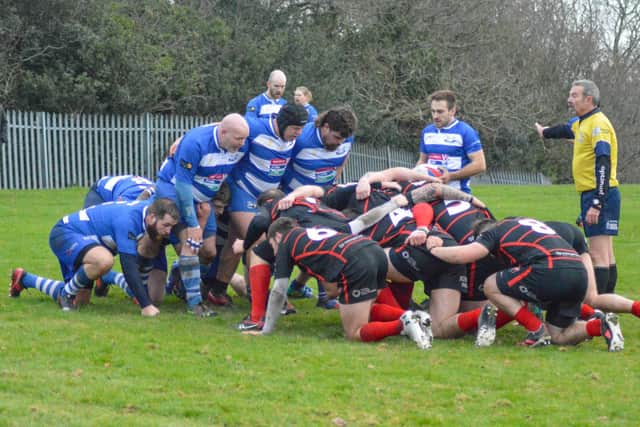 Hastings and Bexhill RFC take on Park House RFC / Pictures: Yellow Rose Photography