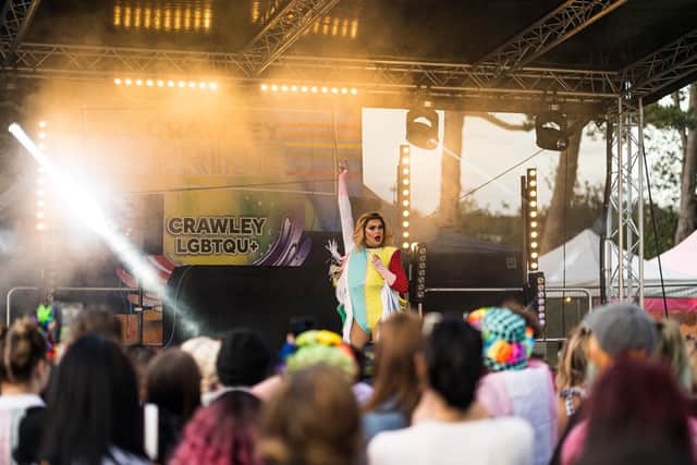 Crawley Pride are looking for new acts for 2022