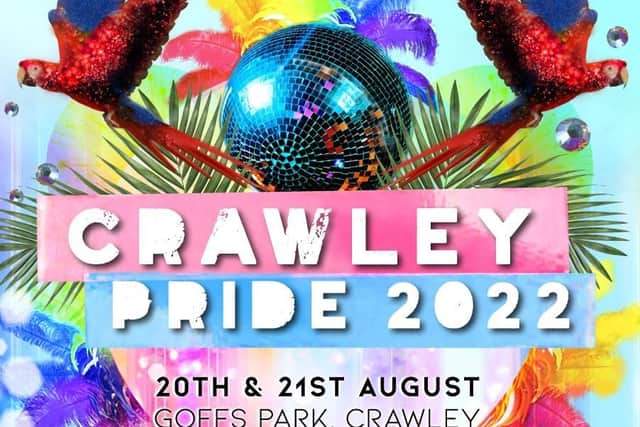 Crawley Pride is back for 2022