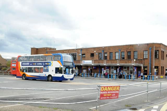 Chichester bus station. Photograph: Kate Shemilt/ ks16000591-3