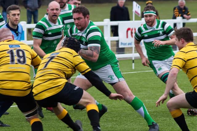 Action from Horsham's home win over London Cornish