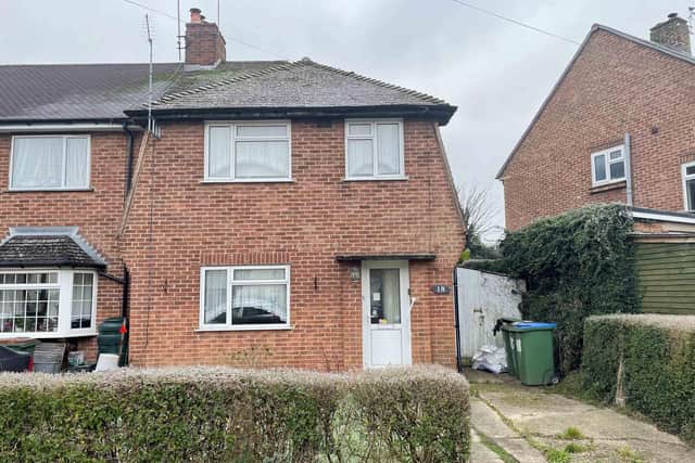 An end-terrace house in Billingshurst is coming up for auction next month as an investment property