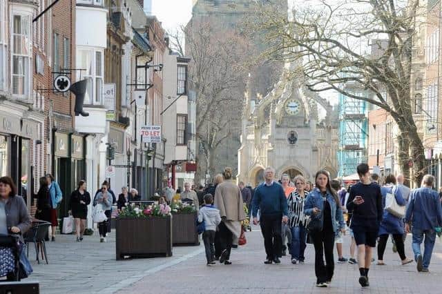 East Street, Chichester. Picture by Kate Shemilt