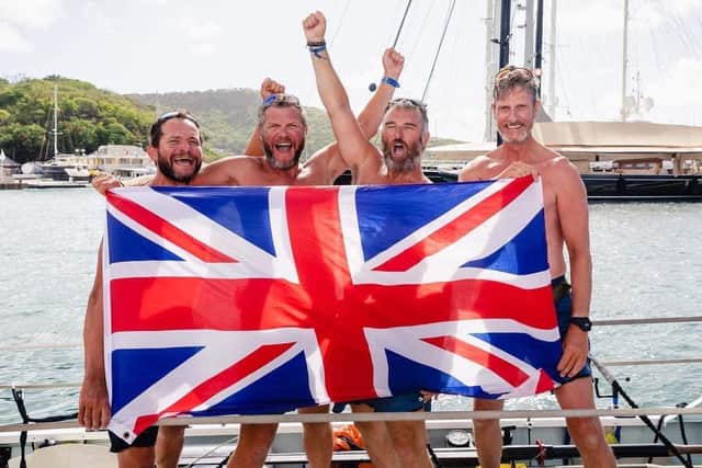 The team set set out on its voyage from La Gomera in the Canary Islands on December 12, 2021 and completed the crossing in 41 days, 2 hours and 44 minutes.