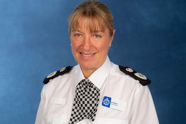 Chief constable Jo Shiner. Picture: Sussex Police.