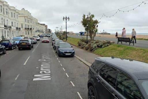 Digital parking permits will be introduced in Worthing next week. Photo: Google Street View