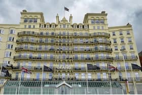 The Grand Hotel on Brighton seafront