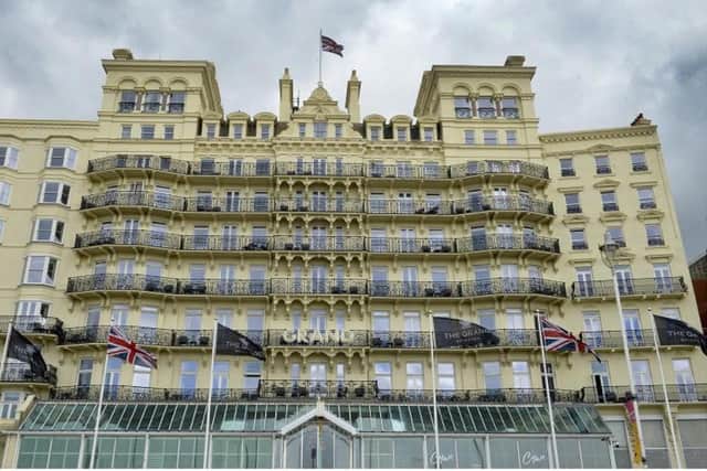The Grand Hotel on Brighton seafront is closed until February 9
Photo by Jon Rigby