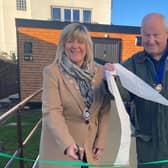 Councillor Mrs Alison Cooper, chairman of the Parish Council in partnership with councillor Graham Tyler, vice-chairman of the Parish Council