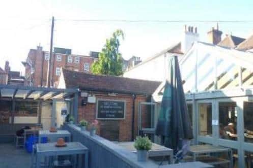 The George and Dragon Inn in North Street hopes to rebuild and extend its conservatory to cover the wooden decking in the garden.