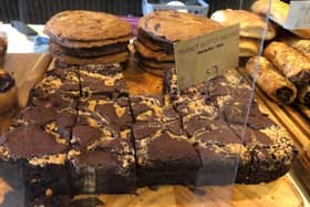 Vegan brownies at Wolfox on the Broadway, Haywards Heath. Picture: Haywards Heath Town Council.
