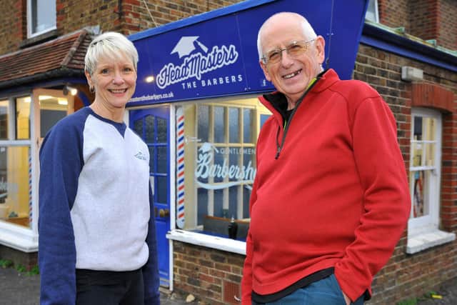 Jean Everest (Left) and Joe McCavana (right) have both managed the business, which was first opened in 1932 by the Swayland brothers.