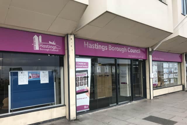 Hastings Borough Council was accused of only looking after people on benefits.