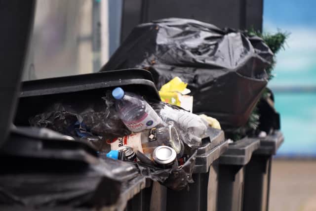 Eastbourne residents frustrated at bins being left uncollected despite strikes ending (photo: Jon Rigby)