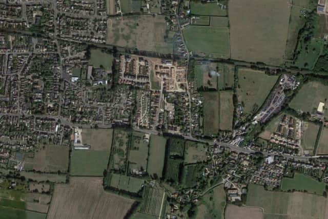 SB/21/03665/FUL: Land East Of Priors Orchard, Inlands Road, Nutbourne. Construction of 9 no. dwellings. Photo: Google Maps