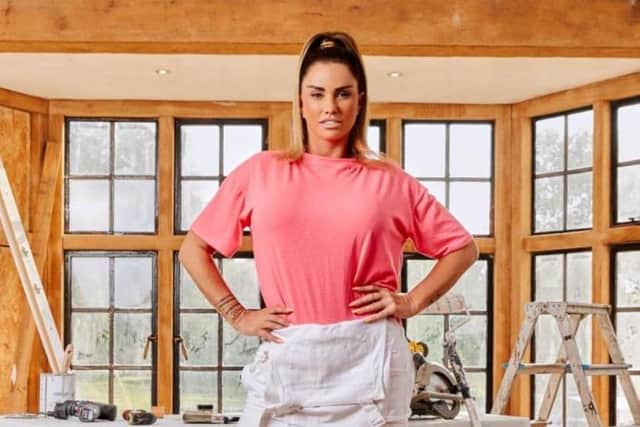 The show, called Katie Price's Mucky Mansion, follows the troubled star and her family as they renovate their 10-acre property in Dial Post - once the home of former Horsham MP Frances Maude.