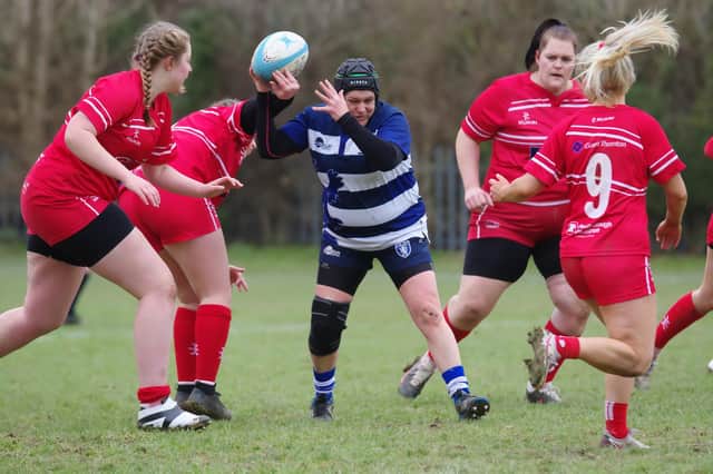 Lewes Women's seconds take on Jersey Reds