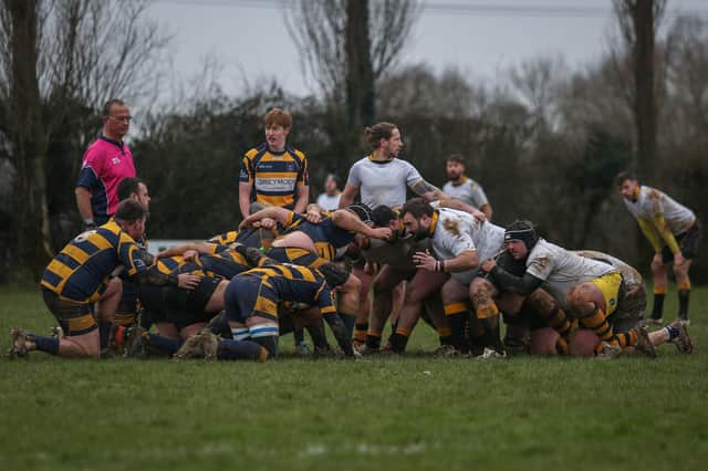 Eastbourne and Hellingly go head to head / Picture: Andy Pelling