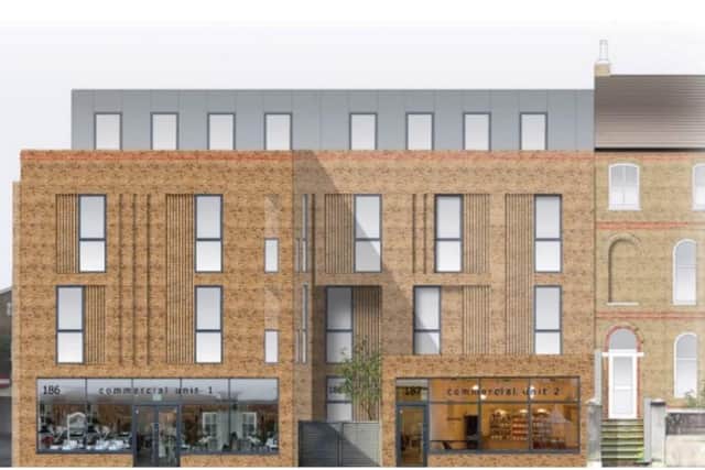 How the 4-storey block of flats could look on Lewes Road, Brighton
