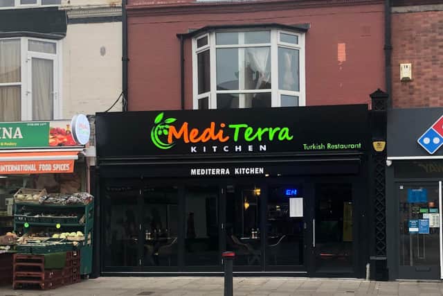 The new MediTerra Turkish restaurant in Boundary Road, Hove, opened on Monday
