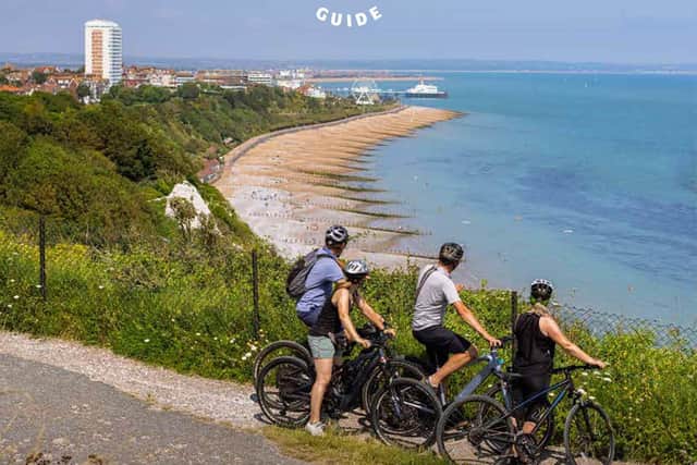 Visit Eastbourne’s new holiday booklet is the official guide for trips to the sunshine coast. The free 56 page guide features tips and recommendations for the best places to visit in Eastbourne. SUS-220127-164416001