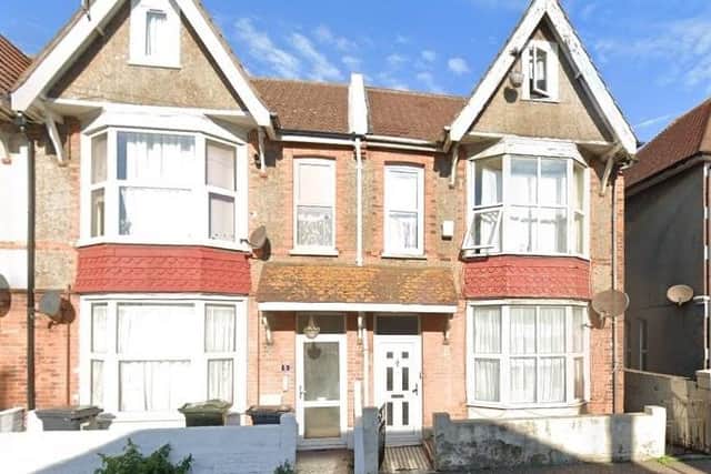 Plans have been approved to retain a house of multiple occuption at 7 Longford Road, Bognor Regis. Photo: Google Streetview SUS-210312-121742001