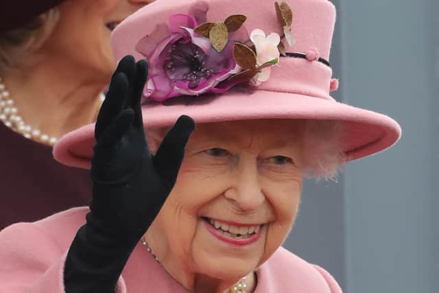 The Queen pictured last October (Photo by GEOFF CADDICK/AFP via Getty Images)