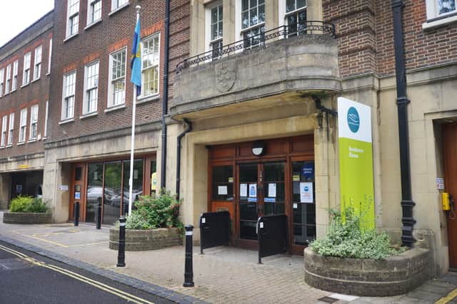 Lewes District Council offices, Southover House SUS-210823-125236001
