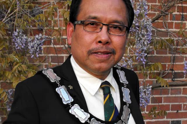 Cllr Favor has been a town councillor since 2011 and was Town Mayor 2019-2021. He was previously awarded the Presidential BANAAG Award in 2014.