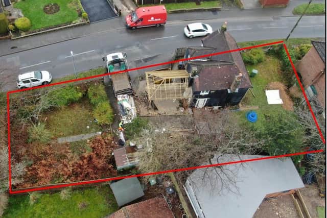 Plans for a new build home in the garden of this property in Peartree Lane, Bexhill have been dismissed at appeal
