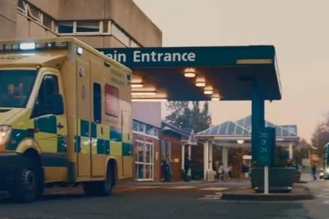 Eastbourne hospital travel campaign