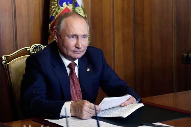 President Putin. Picture by Getty Images