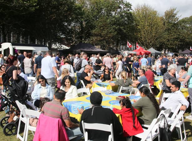 Worthing food festival is the BID's largest event. Photo: Eddie Mitchell