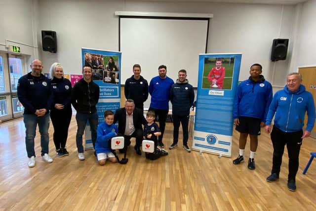 Two defibration units have been bought by Seaford Premier United Football Club from the UK Charity – The Oliver King Foundation.