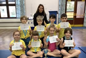 Springfield Infant School won the recent year two gymnastics competition for schools in Worthing