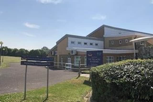 A Ormiston Six Villages Academy in Westergate, has decided to partially close due to sharp increase in Covid cases at the school. Pic: Google Maps SUS-220302-104000001