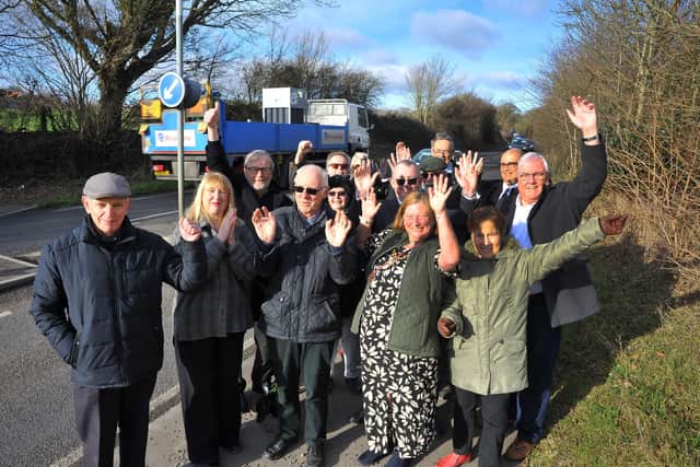 Residents and councillors are pleased about planned improvements for Worthing's Titnore Lane. Photo: Steve Robards SR2202023 SUS-220202-104054001